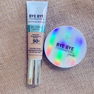 it Cosmetics Matte ByeBye Foundation & Powder Set